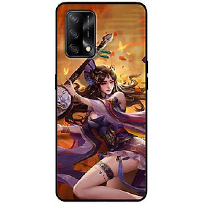 Ốp lưng cho Oppo A74 - A95 4G - A60 4G - A36 - A76 - A96 4G - Thiếu Nữ Cầm Đàn Tỳ - Hàng Chính Hãng