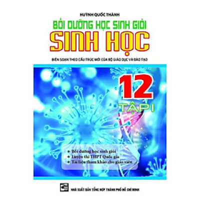 Sách - Bồi Dưỡng Học Sinh Giỏi Sinh Học Lớp 12 - Tập 1 - Khang Việt Book