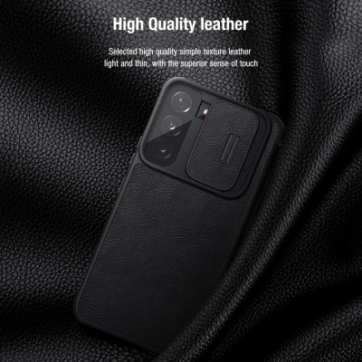 Bao Da Nillkin Qin chống sốc dành cho galaxy S22 Plus- Hàng Chính Hãng