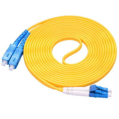 Ugreen UG80251NW223TK 10M SC-SC Màu vàng Cáp nhảy quang Single mode Duplex Fiber - HÀNG CHÍNH HÃNG