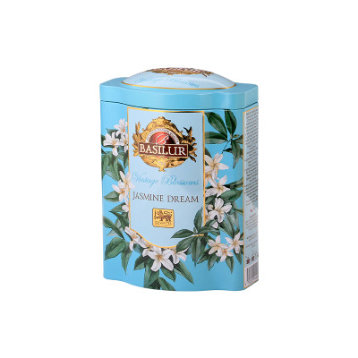 Trà Basilur - Bộ Sưu Tập Sắc Hoa Cổ Điển - Hương Mộng Hoa Nhài 100g (Hộp Thiếc)