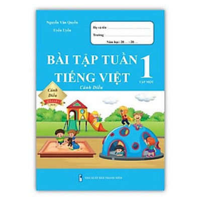 Sách - Bài Tập Tuần Tiếng Việt 1 - Cánh Diều - Tập 1