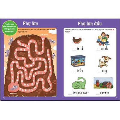 Sách big fun activitity books chuẩn bị cho bé đến trường