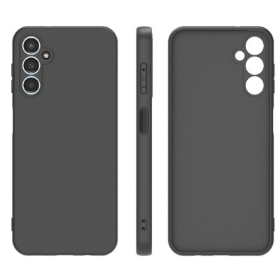Ốp lưng dành cho SamSung Galaxy A04s dẻo màu đen bảo vệ camera sau, chống bám vân tay - hàng nhập khẩu