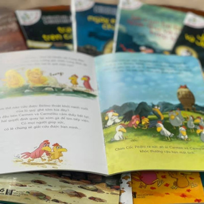 COMBO 10 CUỐN BỘ XÓM GÀ