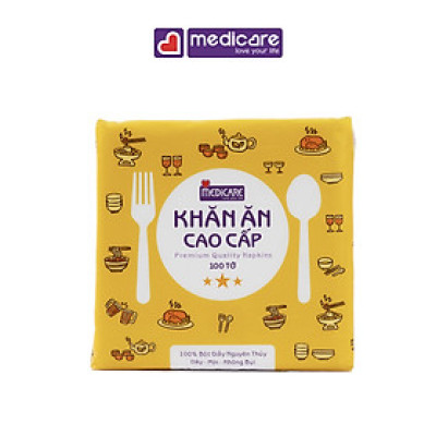 0131920 Khăn giấy ăn MEDiCARE 100 tờ