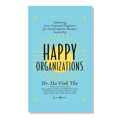 Sách - Happy Organizations - Bản Tiếng Anh - Dr. Ha Vinh Tho - Thái Hà Books
