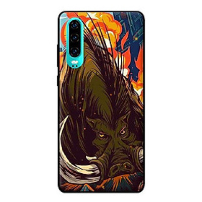 Ốp in cho Huawei P30 Lợn Rừng - Hàng chính hãng
