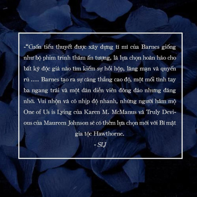 Sách - Bí Mật Gia Tộc Hawthorne - Jennifer Lynn Barnes - New York Times Bestselling Author - 1980 Books