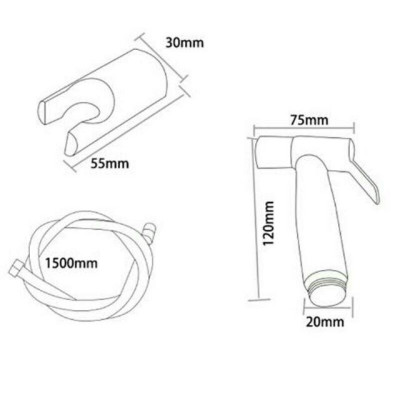 Vòi xịt vệ sinh 
