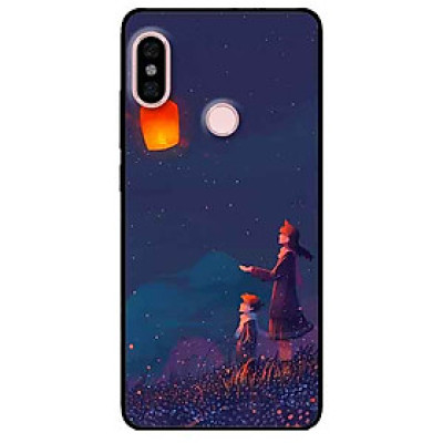 Ốp lưng in cho Xiaomi Redmi Note 5 Pro Mẫu Conan Ngắm Đèn