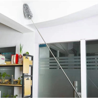 Cây chổi lông quét bụi trần nhà  kéo dài 2M8  , lông mềm mịn  ,vệ sinh đồ trên cao  dễ dàng đi sâu vào mọi ngóc ngách nhỏ nhất , làm sạch mọi vết bẩn cứng đầu