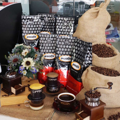 Cà phê hạt nguyên chất pha máy Procaffe Speciale, 100% arabica cao cấp