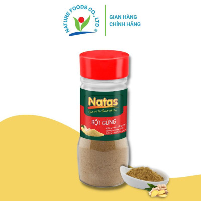 Bột Gừng Natas Hũ 40g-Bột Gia Vị Tiện Lợi