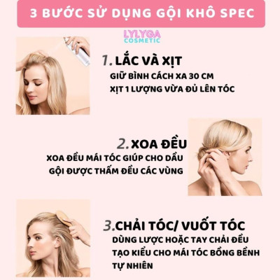 Phụ kiện nhà tắm _Dầu gội đầu khô dạng xịt cấp tốc chai 150ml , không cần dùng nước , không bết dính , không dầu , giúp tóc bồng bềnh ,mềm mượt hương thơm dịu nhẹ , phù hợp với người bận rộn , nhỏ gọn dễ mang theo mọi nơi 