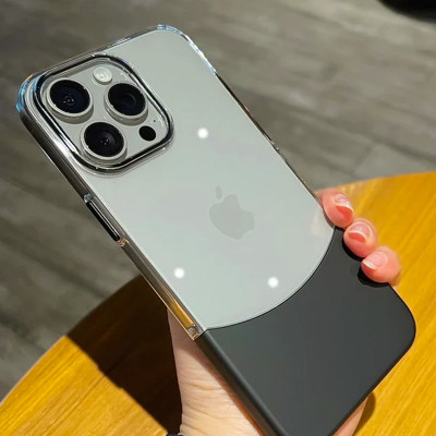 Ốp Lưng Cứng PC Trong Suốt Có Thể Tháo Rời Tương Thích iPhone 13 Pro Max - Hàng Chính Hãng