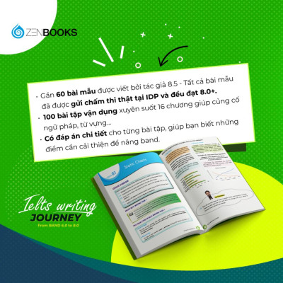 Ielts Writing Journey: Elevate To Band 8.0 - Bản Quyền