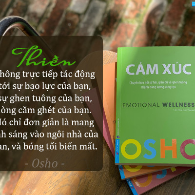 Combo 3 Cuốn OSHO : Yêu + Hiểu + Cảm Xúc
