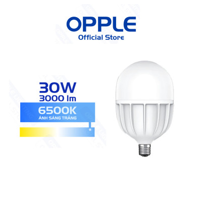 Bóng OPPLE LED Bulb Trụ Eco Save E27 - Hiệu suất sáng cao 100lm/W, tuổi thọ lên đến 20.000 giờ