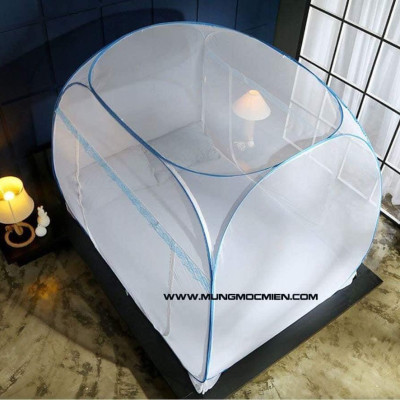 Màn Chụp Cao Cấp Mộc Miên Đỉnh Rộng - Kích thước 2,2mx2m Không Hoạ Tiết ( Hà Nội )