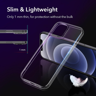 Ốp lưng chống sốc trong suốt siêu mỏng 1mm cho iPhone 13/ 13 Pro/ 13 Pro Max hiệu Memumi Glitter (độ trong tuyệt đối, chống trầy xước, chống ố vàng, tản nhiệt tốt) - hàng nhập khẩu