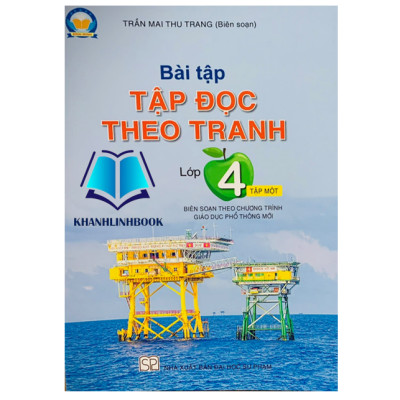 Sách - Combo Bài tập tập đọc theo tranh lớp 4 tập 1 + 2 ( Kết Nối )