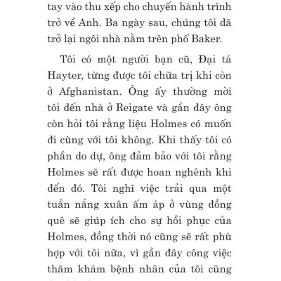 Tuyển Tập Sherlock Holmes - Những Bí Mật Và Báu Vật Bị Đánh Cắp - Vị Điền Chủ Vùng Reigate