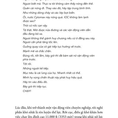 Chạy Cùng Ý Chí - Tư Duy Để Chiến Thắng