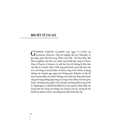 Sách - Người Giàu Nhất Thành Babylon - Bìa Cứng - Khang Việt Book