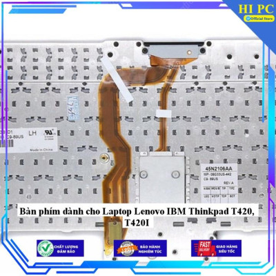 Bàn phím dành cho Laptop Lenovo IBM Thinkpad T420 T420I - Hàng Nhập Khẩu