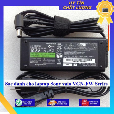 Sạc dùng cho laptop Sony vaio VGN-FW Series - Hàng Nhập Khẩu New Seal