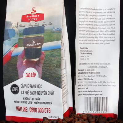 CÀ PHÊ CAO CẤP SHELBY DÀNH RIÊNG CHO CÁC BẠN TRẺ 250GR - CLASSIC EXPRESSO