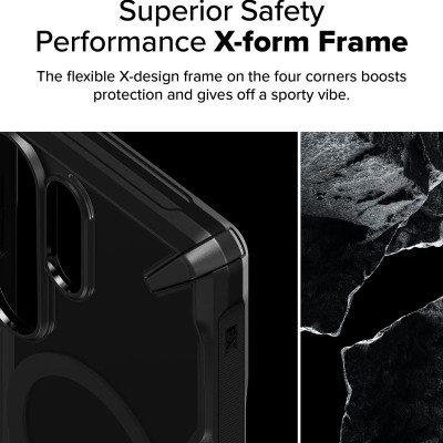 Ốp lưng cho Samsung Galaxy S25 Ultra RINGKE Fusion X Magnetic - Hàng Chính Hãng