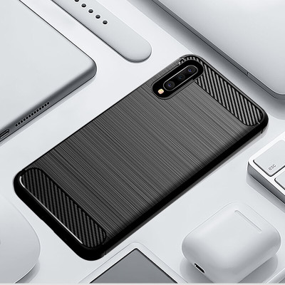 Ốp lưng chống sốc cho Samsung Galaxy A70 hiệu Likgus (chuẩn quân đội, chống va đập, chống vân tay) - Hàng chính hãng
