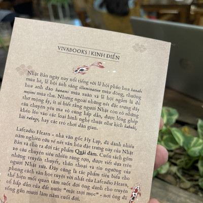 QUÁI ĐÀM– Chuyện yêu quái và dị trùng Nhật Bản - Lafcadio Hearn – Minh Anh dịch – AZ Việt Nam – NXB Thanh Niên (Bìa mềm)