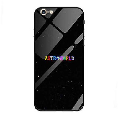 Ốp lưng kính cường lực cho iPhone 6 Plus /6s Plus Nền Du Hành Vũ Trụ - Hàng Chính Hãng