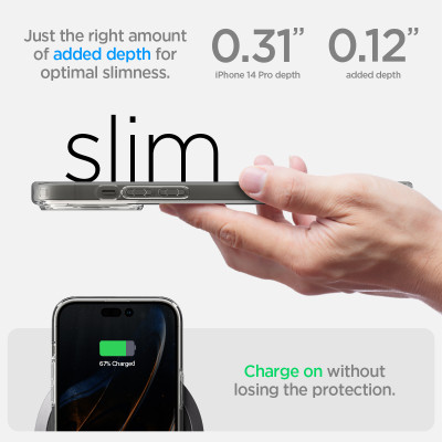 Ốp Lưng dành cho iPhone 14/ 14 Plus/ 14 Pro/ 14 Promax ULTRA HYBRID S CRYSTAL CLEAR_ Hàng Chính Hãng