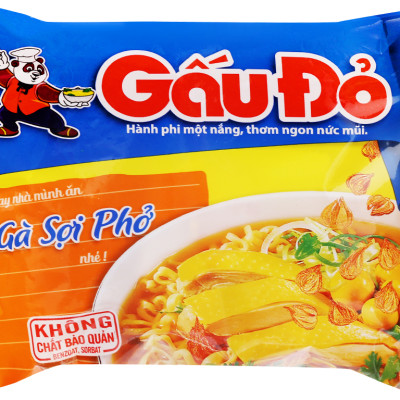 Mì gà sợi phở Gấu Đỏ 63g