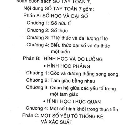 Sách tham khảo- Sổ Tay Toán 7 (Dùng Chung Cho Các Bộ SGK Hiện Hành)_HA