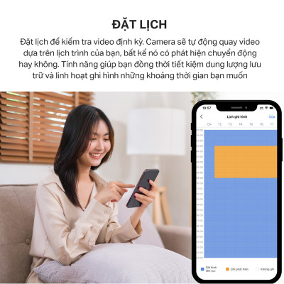 Camera Wifi Trong nhà Tp-Link Tapo C110 / C100 - Đàm thoại 2 chiều, Có loa báo động, Hồng ngoại ban đêm - HÀNG CHÍNH HÃNG