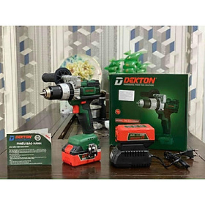 MÁY KHOAN DÙNG PIN 21V / 4.0AH 13MM DEKTON DK-ID2140MKT - HÀNG CHÍNH HÃNG