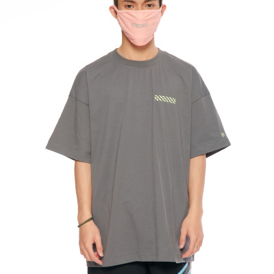 Khẩu Trang 5THEWAY Hồng aka 5THEWAY /solid/ LETTER LOGO MASK in PEACH BUD