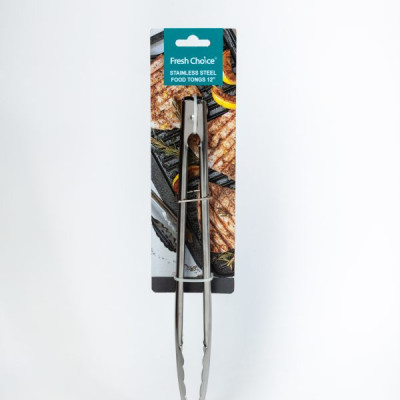 Kẹp gắp thức ăn bằng thép không gỉ 30.5cm Fresh Choice