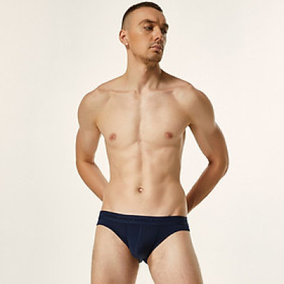 Quần lót tam giác có lưng Nam vải thun lạnh mềm mát - A160