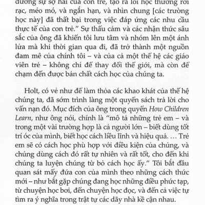Sách - Trẻ Em Học Như Thế Nào
