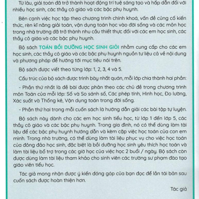 Sách - Toán Bồi Dưỡng Học Sinh Giỏi 5