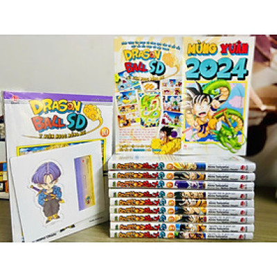 Truyện tranh Dragon Ball SD - 7 Viên Ngọc Rồng Nhí full 10 tập (Chang Book)