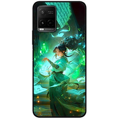 Ốp lưng cho Vivo Y20 - Y12s - Y20s - Y21 - Y21s - Y33s - Y33T - Thiếu Nữ Xanh - Hàng Chính Hãng