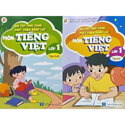 ￼Sách -(Combo)Bài tập thực hành phát triển năng lực môn Tiếng Việt Lớp 1 ( Cánh diều )