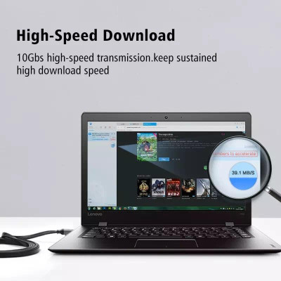 Ugreen UG11261NW106TK 2M màu Đen Cáp mạng LAN CAT 7 ftp dây dẹp - HÀNG CHÍNH HÃNG